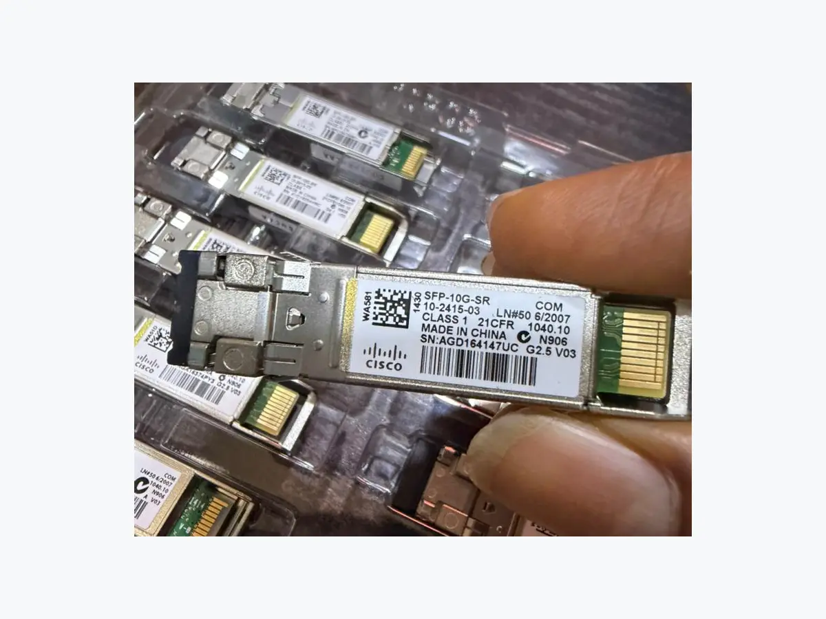 Cisco SFP optical transceiver modules available as a product family